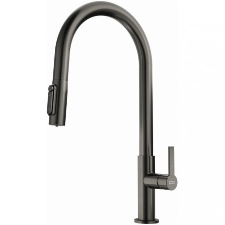 FRANKE Maris Slim Clear Water J pull-out antracyt 120.0736.603