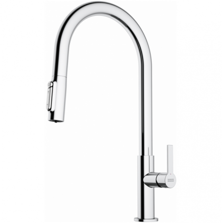 FRANKE Maris Slim Clear Water J pull-out chrom 120.0730.870