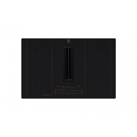 Electrolux KCC84450CZ czarna matowa płyta z okapem