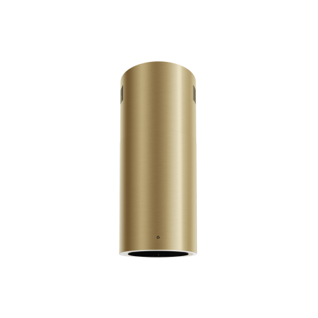 Ciarko Tubus W okap wyspowy Gold Steel