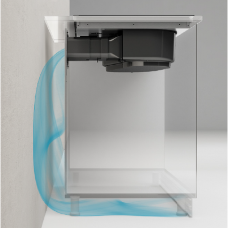 Elica KIT0199838 do podłączenia jako pochłaniacz wylot w podwójnych plecach