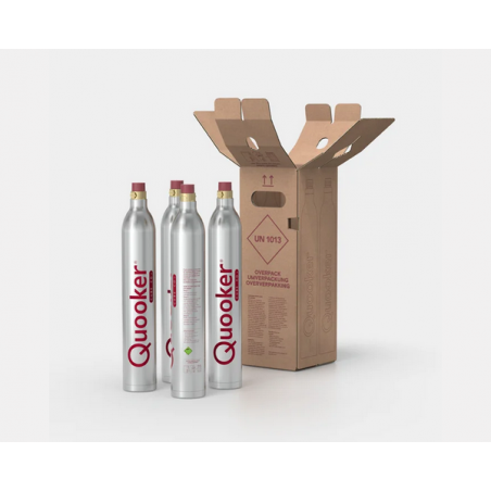 Zestaw 4 butli CO₂ Quooker